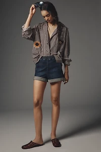 The Izzie Relaxed Pull-On Shorts by Pilcro