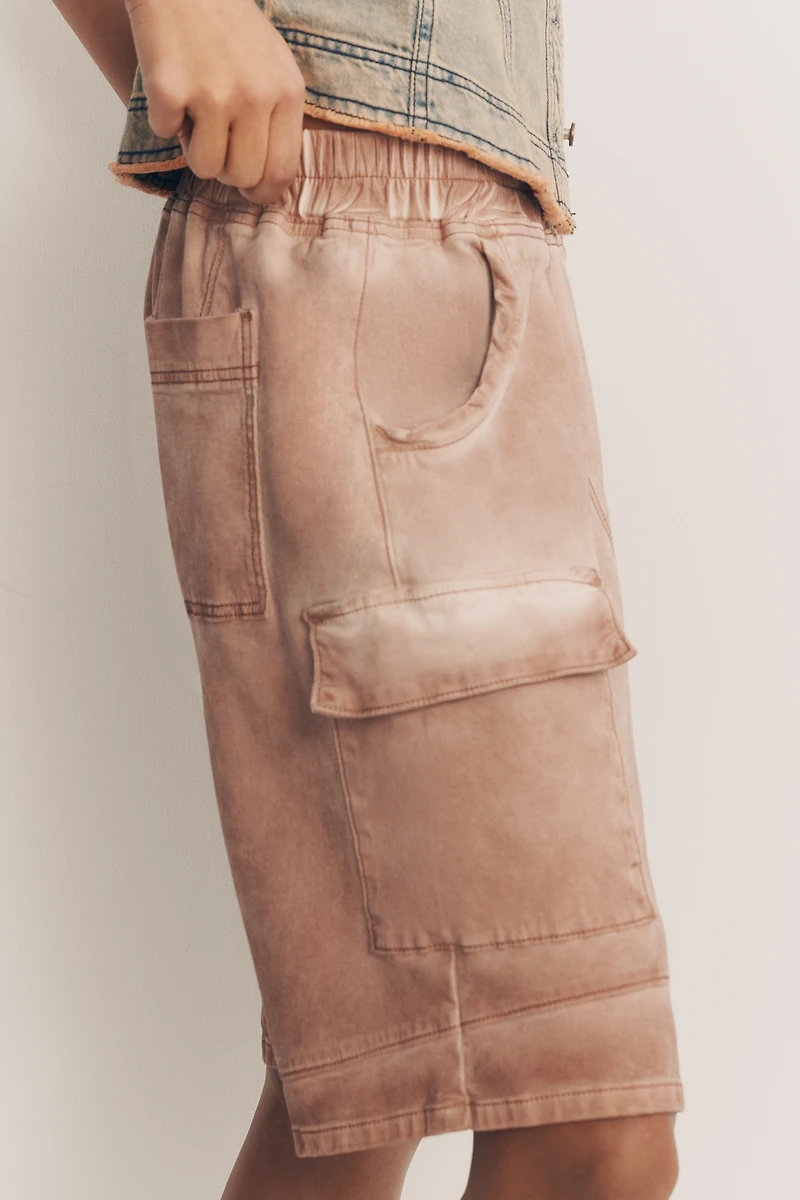 Pilcro Knit Project Heatwave Harem Shorts