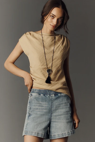 Izzie Relaxed Pull-On Shorts by Pilcro