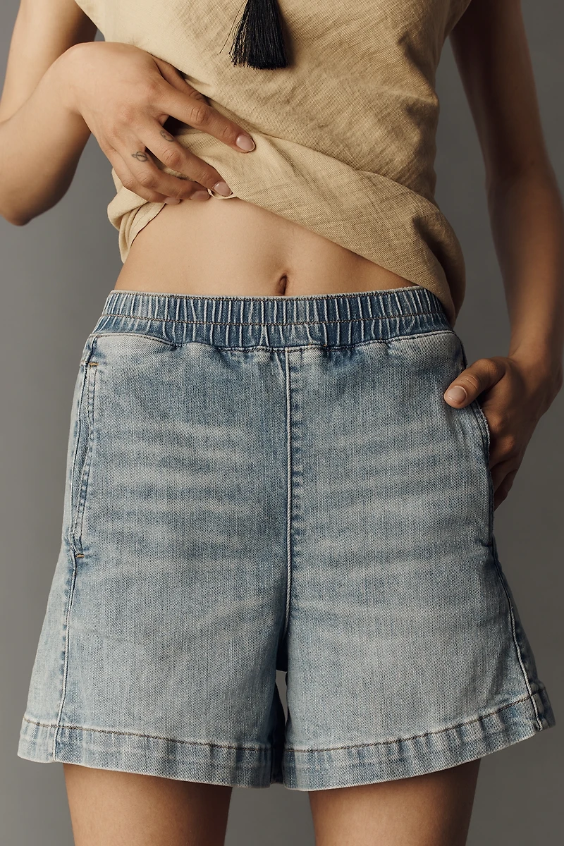 Izzie Relaxed Pull-On Shorts by Pilcro