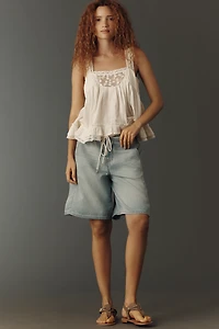 Adi Pull-On Long Shorts by Pilcro