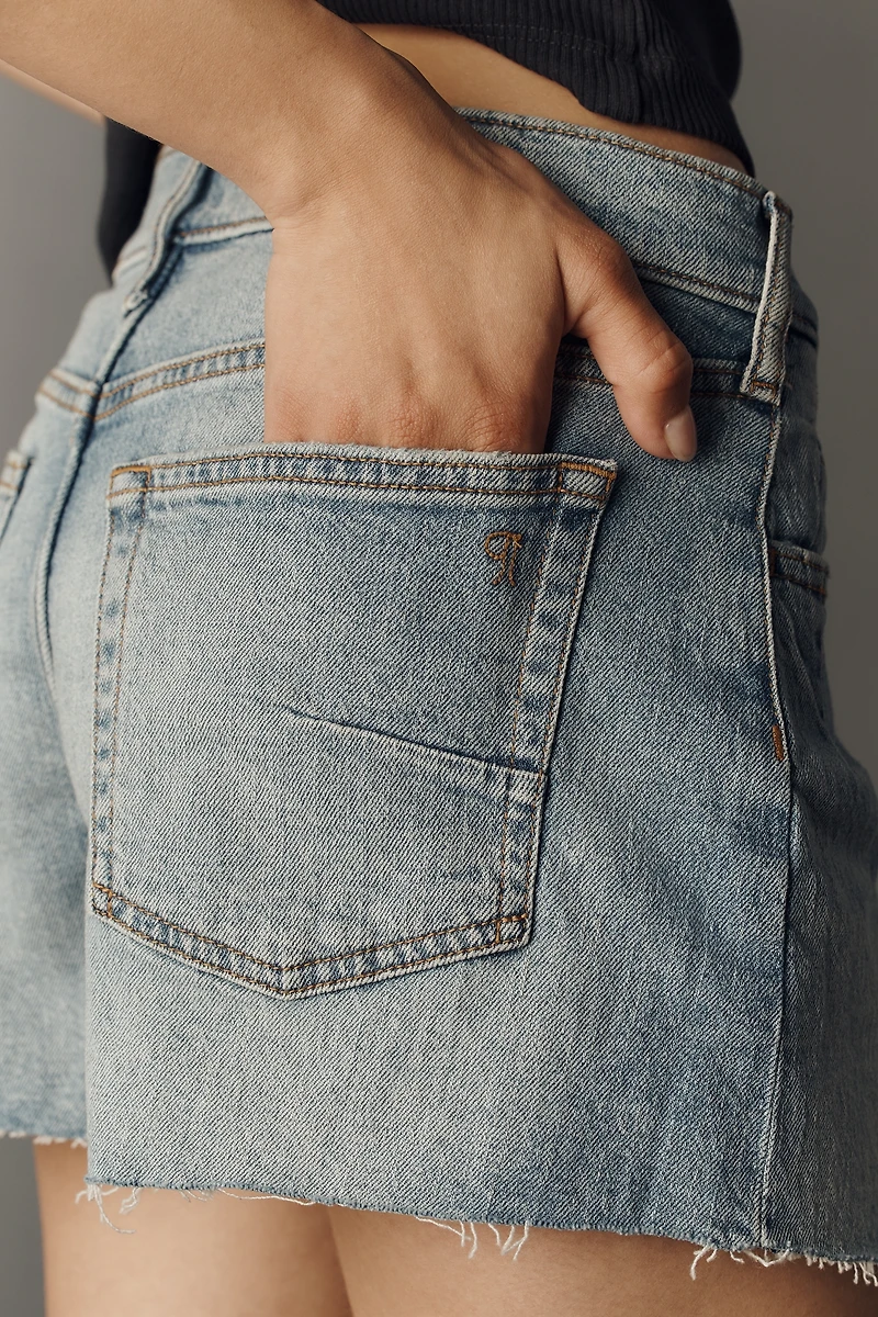 Devon Comfort Stretch Denim Shorts by Pilcro