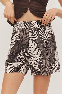 Farm Rio x Anthropologie Tropical Print Shorts