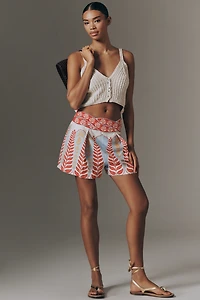 Farm Rio Braided Waist Shorts