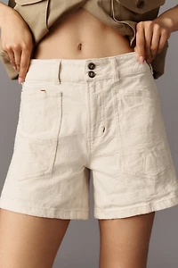 The Wanderer Denim Shorts by Pilcro