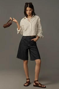 Pilcro Bermuda Denim Shorts