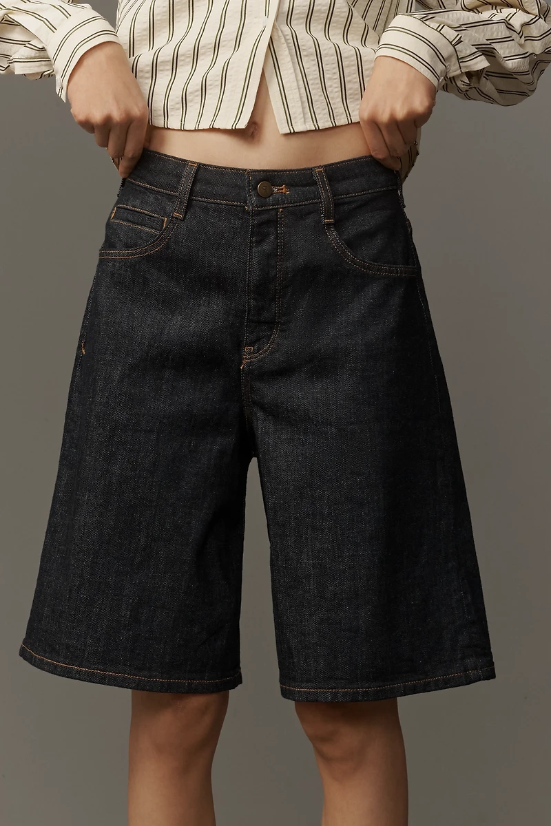 Pilcro Bermuda Denim Shorts