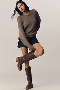 The Colette Denim Shorts by Maeve