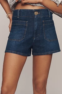 The Colette Denim Shorts by Maeve