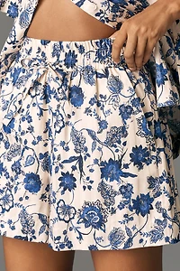 Derek Lam 10 Crosby Belen Printed Shorts