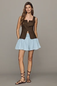 Pilcro Reese Smocked Pull-On Shorts