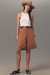 Theory Relaxed Casual Bermuda Shorts