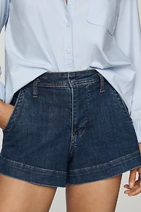 Pilcro Hanna High-Rise Denim Shorts