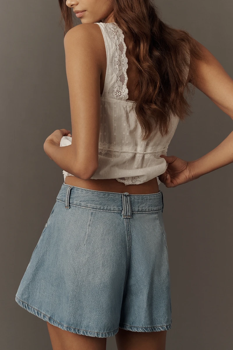 Pilcro Denim Skirty Shorts