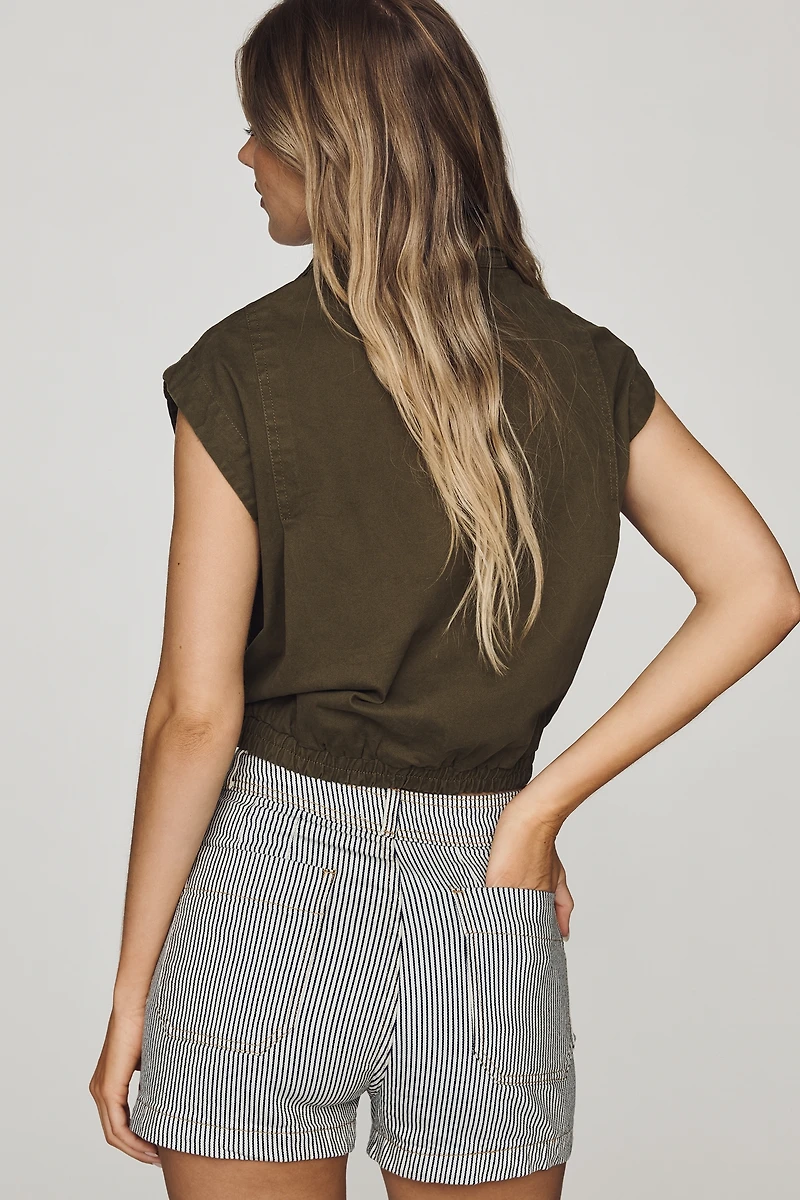 Maeve Sailor Stripe Shorts