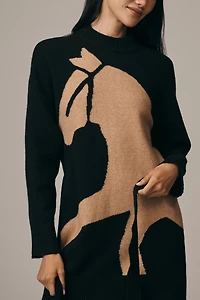 Corey Lynn Calter Heidi Belted Sweater Mini Dress
