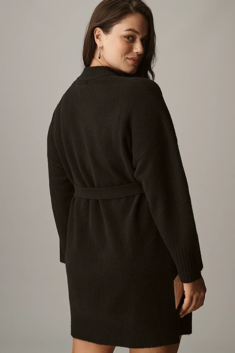 Corey Lynn Calter Heidi Belted Sweater Mini Dress