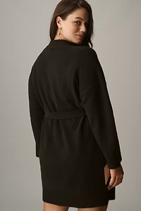 Corey Lynn Calter Heidi Belted Sweater Mini Dress