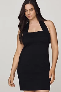 By Anthropologie Bandage Halter Mini Dress