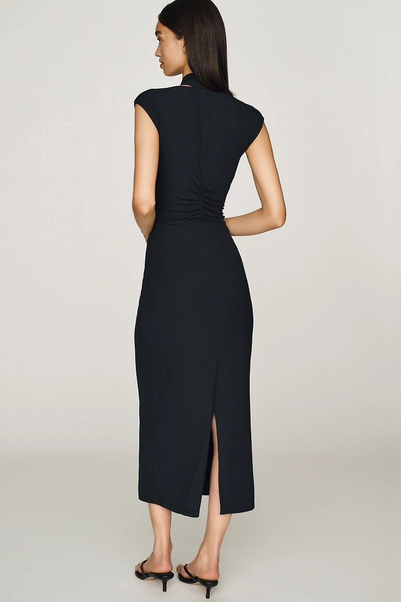 By Anthropologie Strappy Hardware Midi Dress