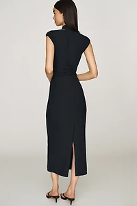 By Anthropologie Strappy Hardware Midi Dress