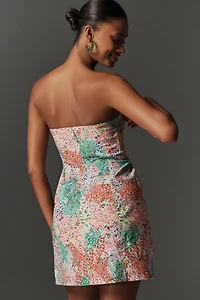 Maeve Strapless Blazer Shift Mini Dress