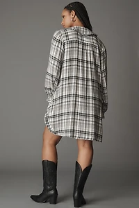 The Keira Long-Sleeve Mini Dress by Pilcro