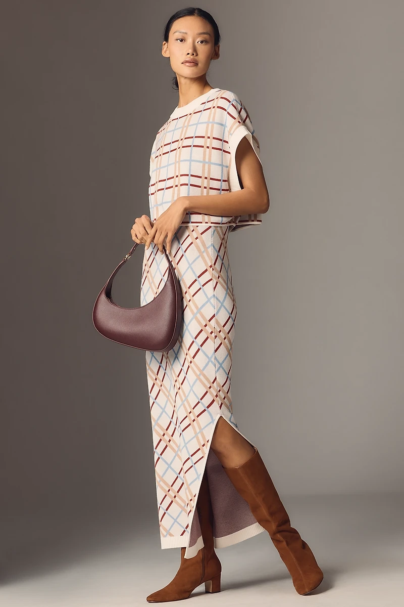 Maeve Two-Piece Sleeveless Sweater Top and Dress