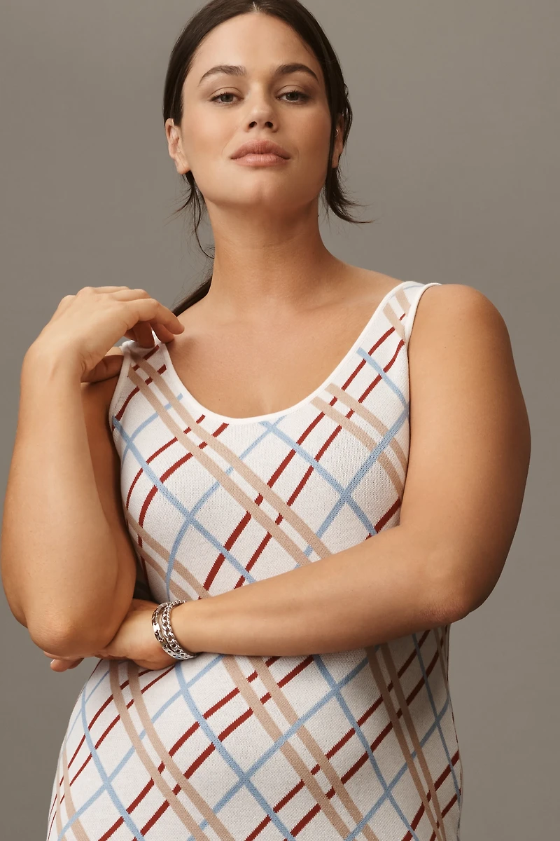 Maeve Two-Piece Sleeveless Sweater Top and Dress