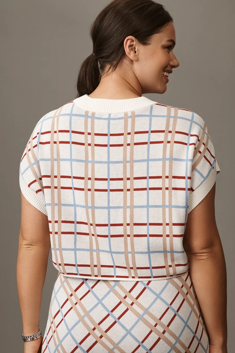 Maeve Two-Piece Sleeveless Sweater Top and Dress