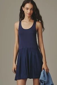 By Anthropologie Wool Cashmere Twofer Mini Dress