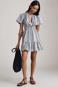 The Somerset Gingham Mini Dress