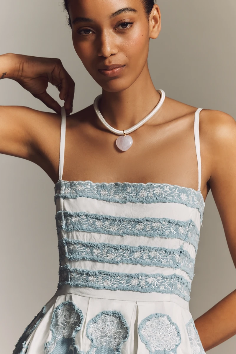 Maeve Sleeveless Fit & Flare Mini Dress