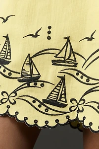 Maeve Sail Away Sleeveless Mini Dress