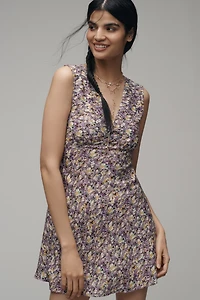 Faithfull V-Neck Sleeveless Mini Dress