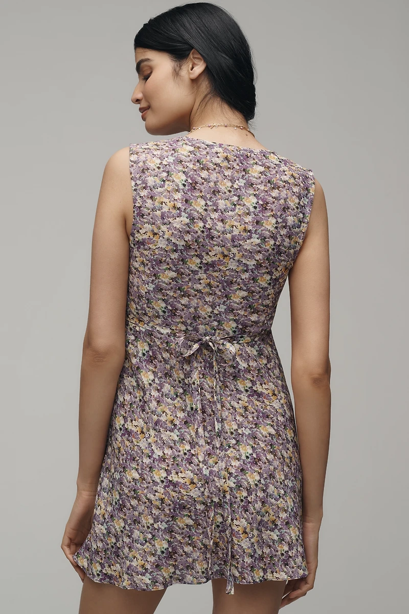Faithfull V-Neck Sleeveless Mini Dress