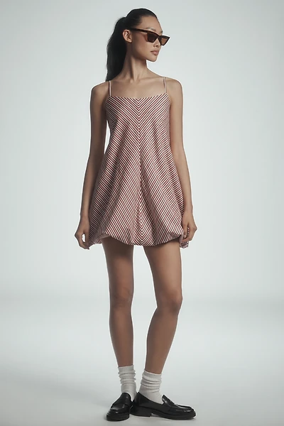 Faithfull Aniela Sleeveless Bubble Mini Dress