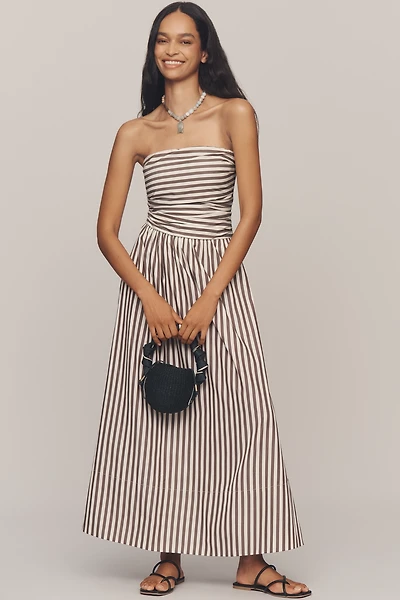 Faithfull Vera Strapless A-Line Maxi Dress