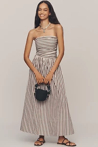 Faithfull Vera Strapless A-Line Maxi Dress