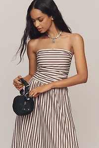 Faithfull Vera Strapless A-Line Maxi Dress