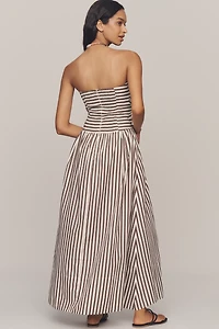 Faithfull Vera Strapless A-Line Maxi Dress