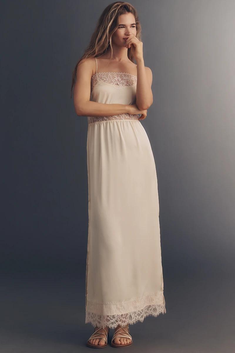 Faithfull The Brand Morris Lace Midi Dress