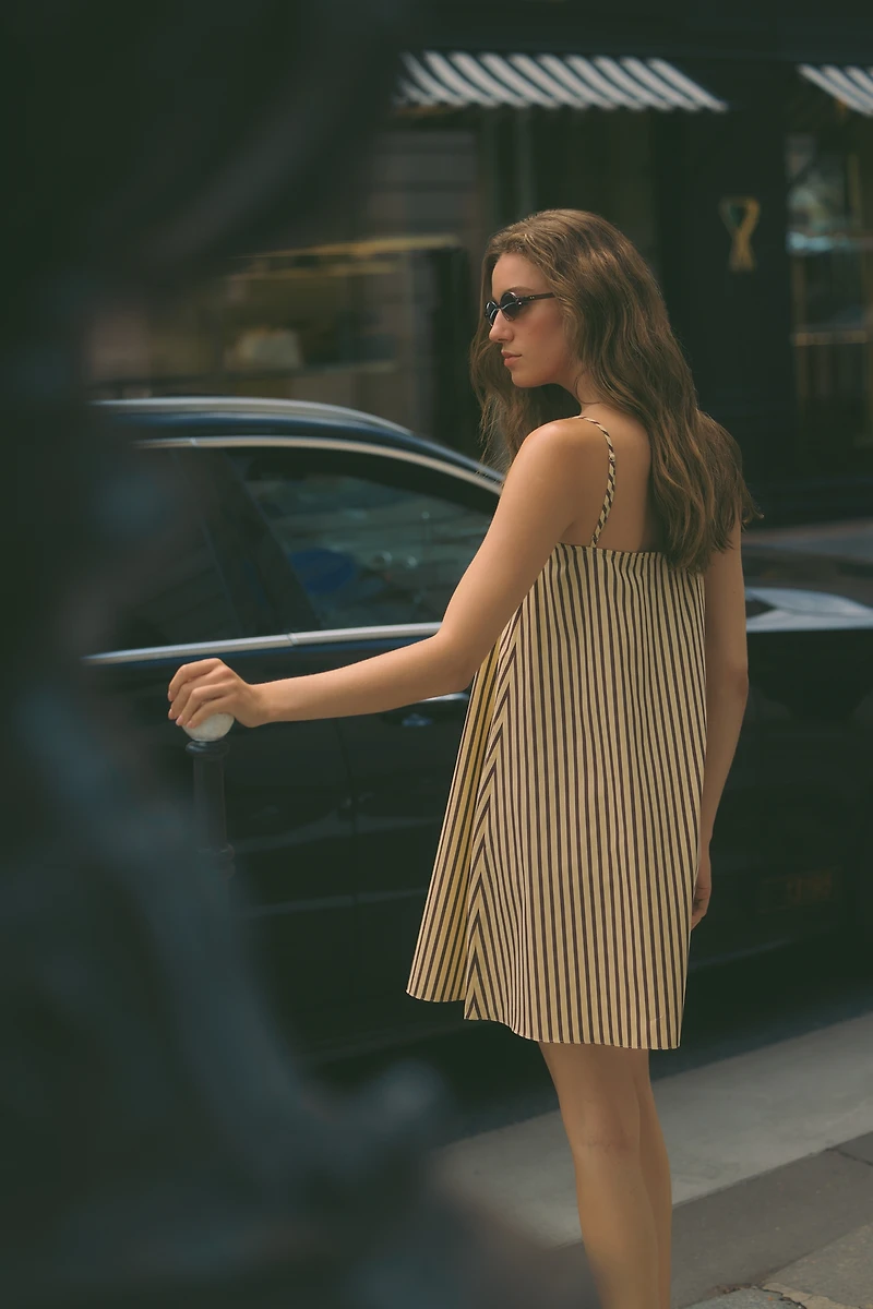 Faithfull Sorra 100% Cotton Shift Dress