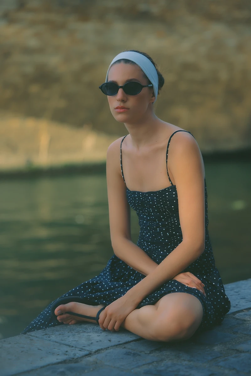 Faithfull Mira Cotton Midi Dress