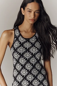 Chinti & Parker Cotton Hanky-Hem Midi Dress