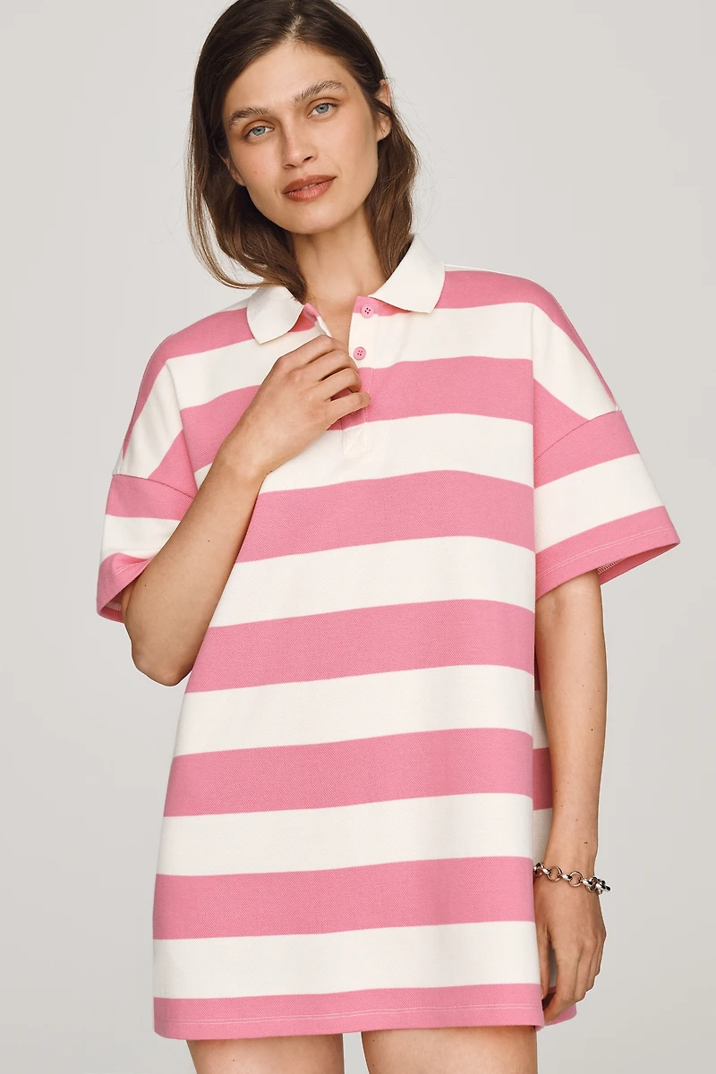 Elevator Disco Sunday Polo Mini Dress