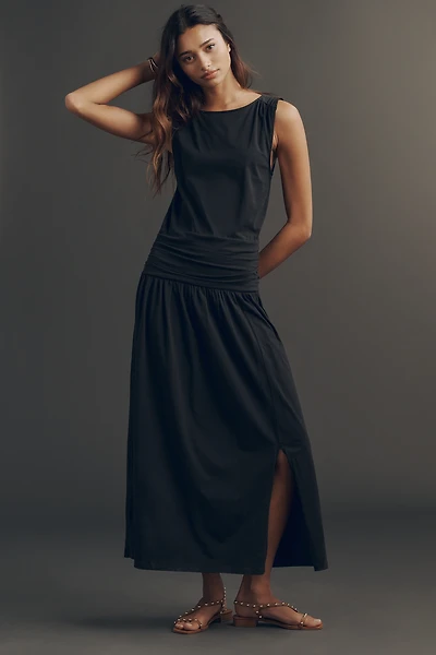 Nation Los Angeles Cotton Cleo Midi Dress