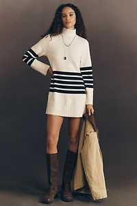 Line & Dot Abby Mock-Neck Sweater