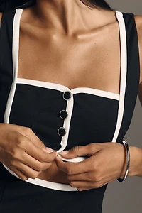 Sunday Brooklyn Layered Cutout Mini Dress