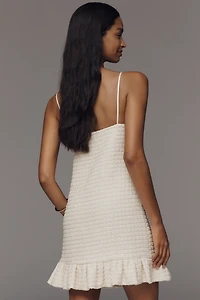 Sunday Brooklyn Textured Ruffle Mini Dress